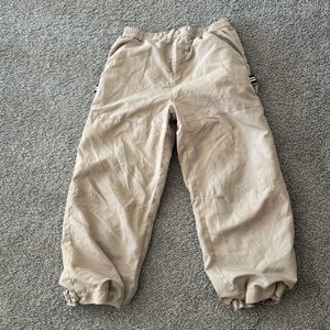 SPUDZ Tan Cargo Pants 👖 boys size 6/7 🏀🏈⚽️⚾️
